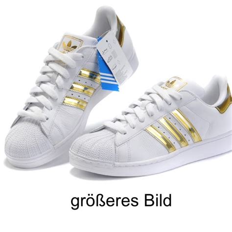 adidas superstar gold weiß snipes